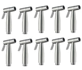 Czystostrumieniowa Ręczna Prysznicowa Bidetowa do Toalety – Nierdzewna Ręczna Bidet – Samoczyszczący, Montowany na Ścianie i Mocny Strumień Wody