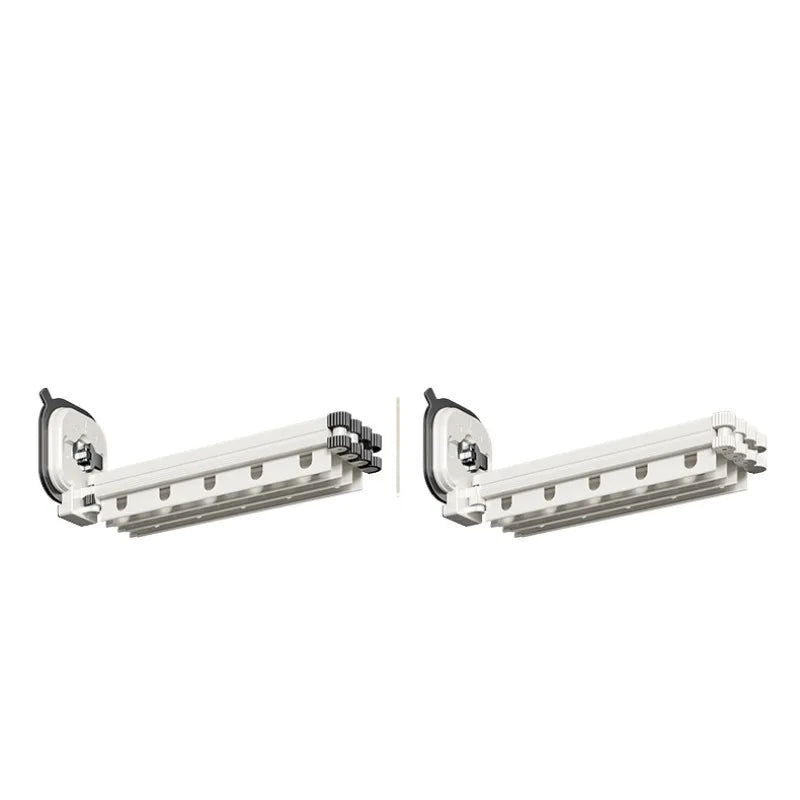 EasyTimes 2025 Składany Zestaw Zasłon Prysznicowych