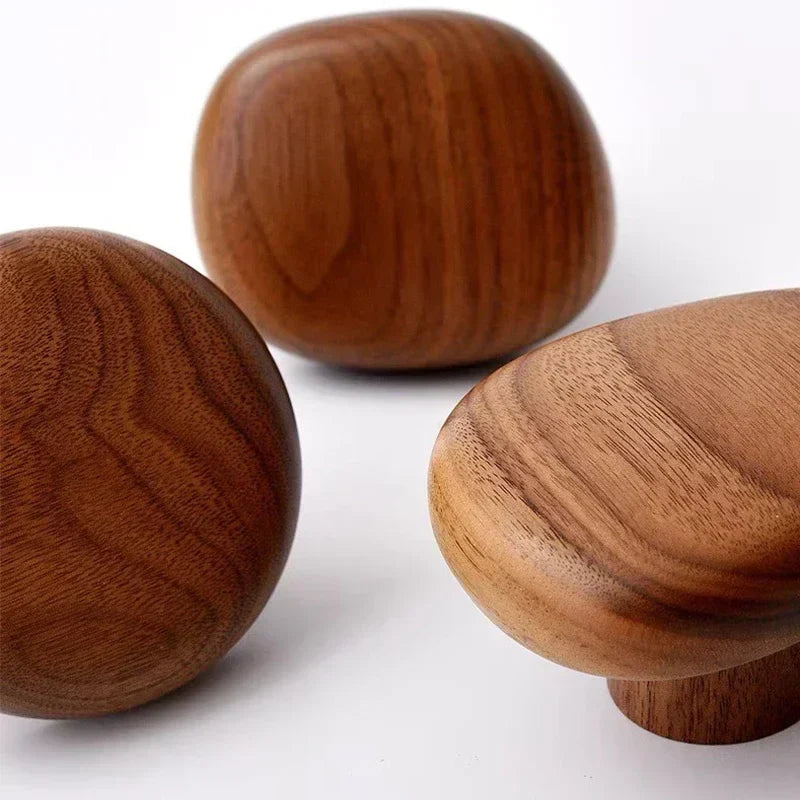 NordicPebble Lity Drewniany Hak Ścienny