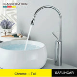 Nowoczesna bateria umywalkowa | Miedź | Pojedyncza gałka – Szlifowana satynowana wykończenie