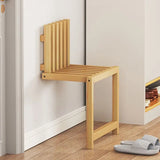 Ultrawąska Składana Ławka Wejściowa – Montowana na Ścianie Bez Wiercenia