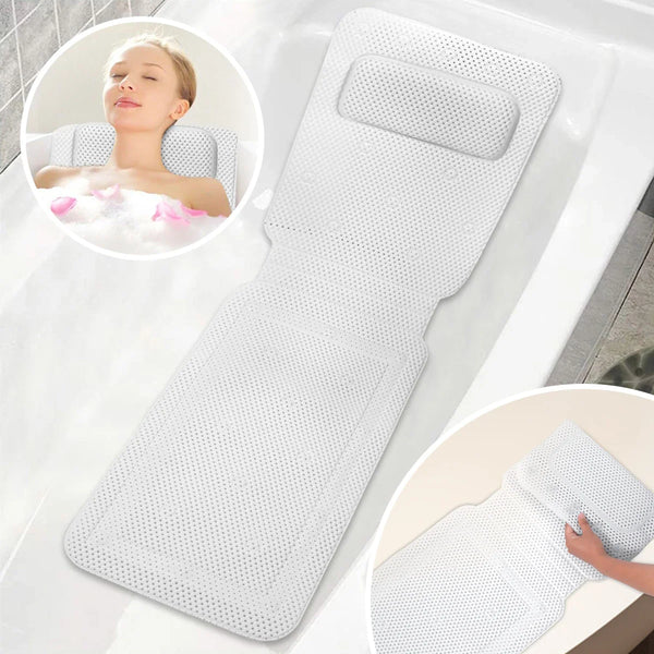 HydroComfort Luxe Antypoślizgowa Mata pod Wannę z Poduszką