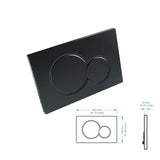 Podwójna Płyta Szpulowa Czarna | W zestawie Ramka & Zestaw Dźwigni Szpulowych