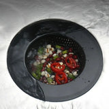 Filtr odpływowy CLEANDRIP ze stali nierdzewnej w kolorze czarnym z uchwytem