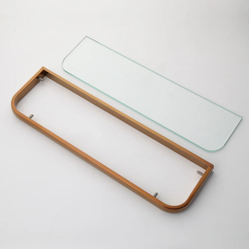 Monite Luxe Różowo-Złoty Zestaw Akcesoriów Łazienkowych