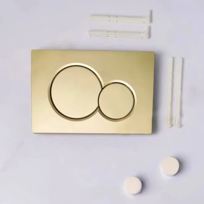 Dual Flush Gold – Płyta Spłukująca do Geberit Sigma UP300 / UP320 / UP720 | Luksus i Oszczędność Wody