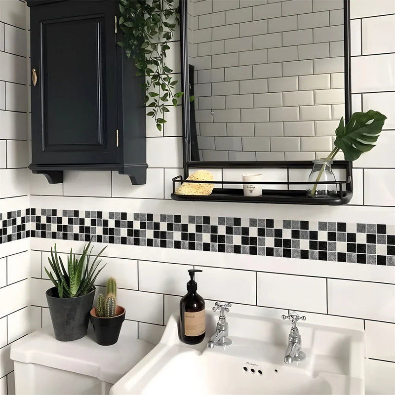 DecoMosaic Wodoodporne Mozaikowe Naklejki Ścienne