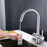 5-krotnie filtrowany Kran kuchenny | Mosiądz | Chrom