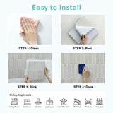 Samoprzylepne Płytki Ścienne 3D – PVC | Matowe | Odporne na Wodę i Pleśń | 30 x 30 cm