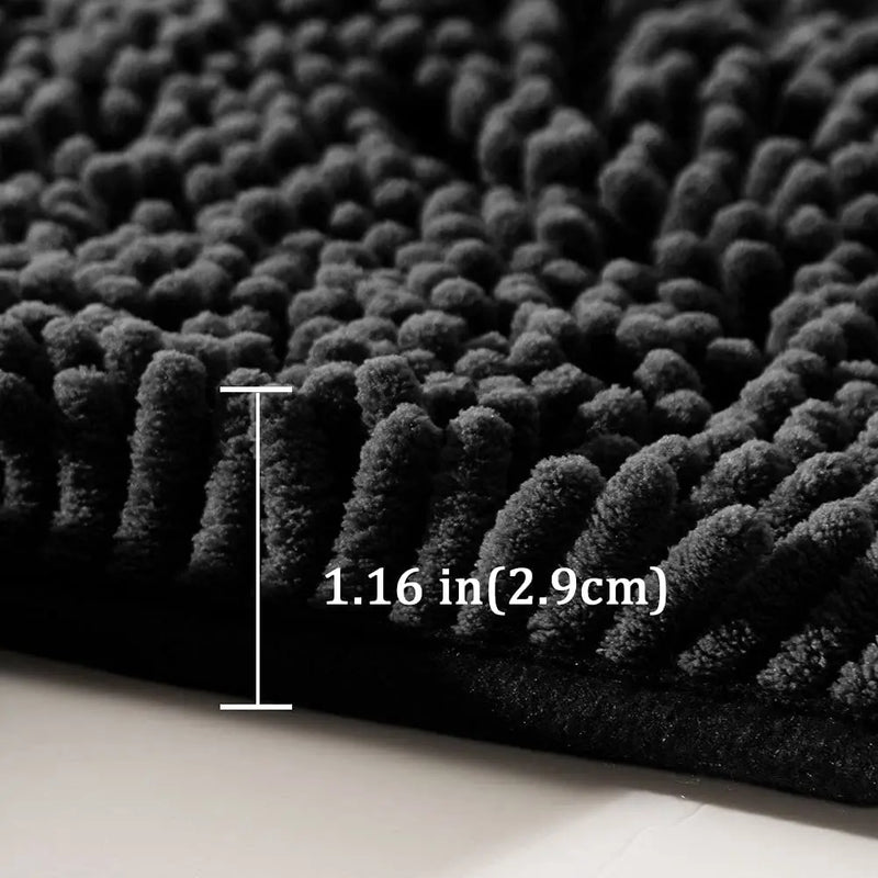PlushPad Luxe Chenille Mata pod prysznic – Antypoślizgowa i Supermiękkia – Dla Maksymalnego Komfortu w Łazience