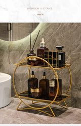 AureliaTower Luksusowy 2-Poziomowy Organizer Kosmetyczny