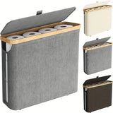 RollGuard Elegancki Kosz na Papier Toaletowy z Pokrywą