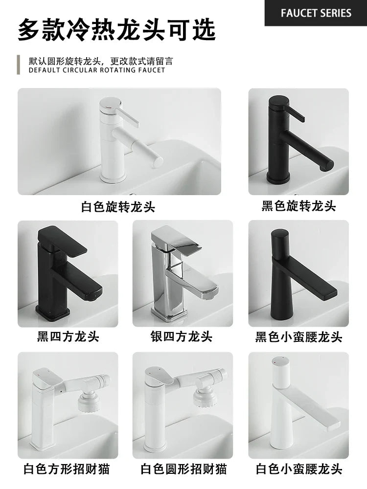 Keramiczna Okładzina Blatu Umywalki | Otwór na Baterię Haplopore