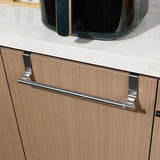 CabinHang – Stojak na ścierkę kuchenną ze stali nierdzewnej bez wiercenia