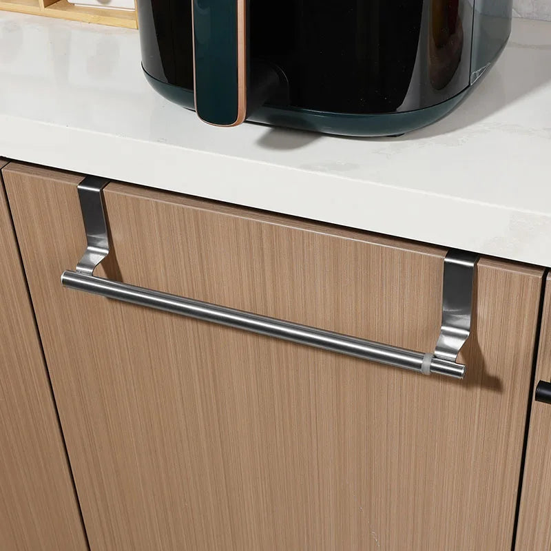 CabinHang – Stojak na ścierkę kuchenną ze stali nierdzewnej bez wiercenia