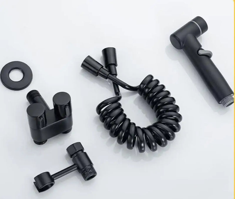 AquaSmart Bidet Companion – Luksusowy Zestaw Higieniczny do Montażu Ściennego