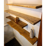 TimberEdge Drewniana Półka Ścienna