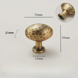 Vintage Mosiężne Uchwyty do Szafek i Szuflad