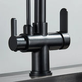 Bateria Kuchenna na Dotyk | Chrom Połysk | Zimna i Ciepła Woda | Wyciągana Wylewka