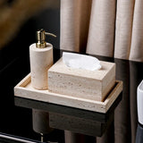 Travertine Élégance Zestaw Łazienkowy