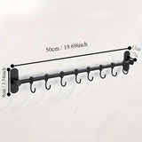 CookEase Organizer Ścienny do Kuchni – Wielofunkcyjny Organizer na Pokrywki, Łopatki & Akcesoria Kuchenne