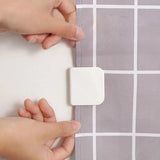 AquaFix Klipsy do Zasłony Prysznicowej – Zestaw 2 i 6