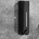 WallLux 500ML Dozownik mydła do montażu na ścianie