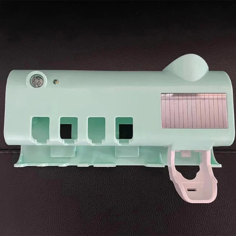 SolarBright UV Szczotko-holder do Szczoteczek do Zębów z Dozownikiem Pasty