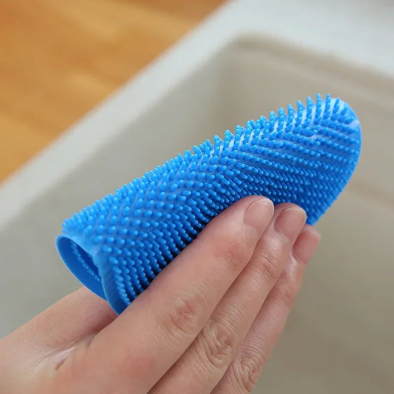 CleanFlex – Silikonowa Szczotka do Mycia Naczyń i Wielofunkcyjna Gąbka Kuchenna