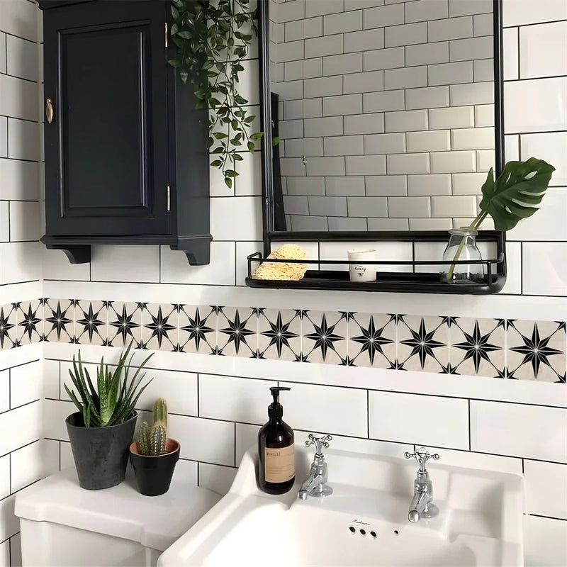 DecoMosaic Wodoodporne Mozaikowe Naklejki Ścienne