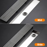 ProDrain Kwadratowa RVS Rynna Prysznicowa – 20-50cm Przeciwzapachowa Wpust Podłogowy z Dezodoryzacją