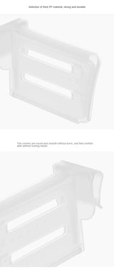 FlexiCool – 4-częściowy zestaw organizerów do lodówki z podziałem teleskopowym