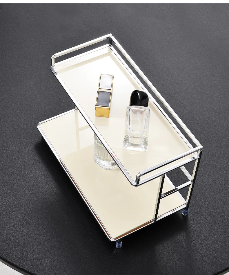 MetaRack Podwójna Półka Metalowy Regał do Przechowywania