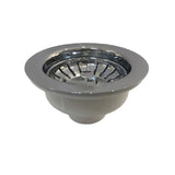 Zatyczka do odpływu kuchennego NordicCopper – 3,5 cala | Stary Mosiądz | Polerowane Wykończenie | Miedź Antyczna