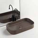 Prostokątna Ceramiczna Umywalka – Płytka Montażowa | Pojemność 9L | Montaż Blatowy | Styl Nordycki