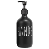 SoapElegance 500ml Czarny Dozownik do Mydła Set