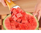 MistrzOwoców Wielofunkcyjny Nóż do Owoców – Krajalnica do Mango i Awokado | Obieraczka ze Stali Nierdzewnej | Precyzyjne Narzędzie Kuchenne do Przygotowywania Owoców