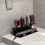 Wielofunkcyjny stojak do suszarek – Stal węglowa | Do suszarki, prostownicy i lokówki