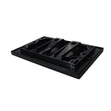 Podwójna Płyta Szpulowa Czarna | W zestawie Ramka & Zestaw Dźwigni Szpulowych