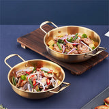 GastroPan – Nierdzewna Patelnia do Sosów i Paelli z Uchwytem