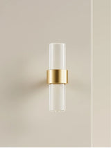 Nowoczesny Mosiężno-Akrylowy Uchwyt Meblowy