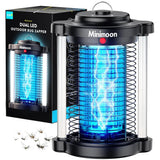 Minimoon Owadobójcza Lampa Elektryczna 2 w 1 – Pułapka na Owady z Podwójnym Oświetleniem | Moc 14 W | Do Domu i Pomieszczeń Użytkowych
