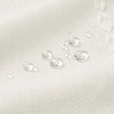 RustiCotton Zasłona Prysznicowa – Wodoodporna i Gruba w Stylu Płóciennym