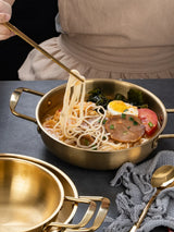 GastroPan – Nierdzewna Patelnia do Sosów i Paelli z Uchwytem