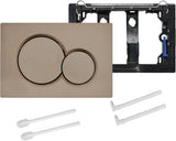 Przycisk spłukujący do toalety | Elegancki Design | Wysokiej Jakości Tworzywo Sztuczne i Metal