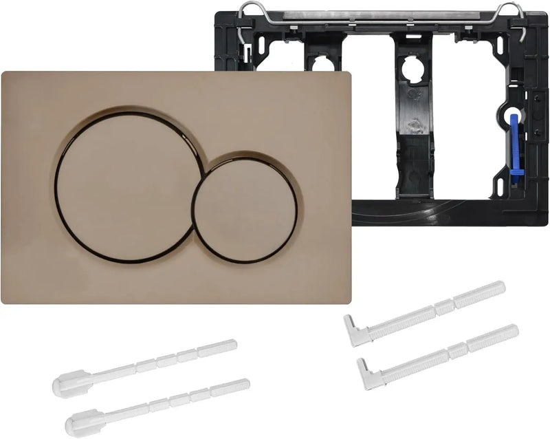 Przycisk spłukujący do toalety | Elegancki Design | Wysokiej Jakości Tworzywo Sztuczne i Metal