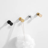 HookLine Nowoczesne Chromowane Haki Ścienne