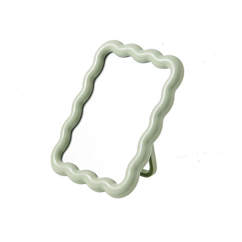 CremaWave Falisty Pulpitowy i Ręczny Lusterko do Makijażu