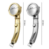 Obrotowa głowica prysznicowa z 3 trybami natrysku