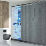 Magneto Składany Zasłona Prysznicowa